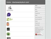 Tablet Screenshot of blackswanleyburn.com